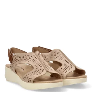 SANDALIA MUJER ETIKA 40005 BEIGE