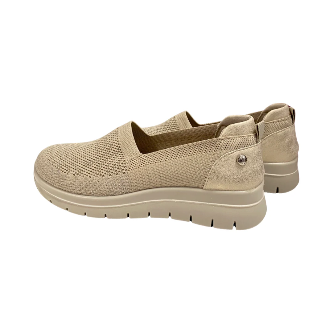 DEPORTIVA MUJER AMARPIES 26331 BEIGE - Imagen 5